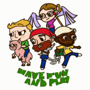 Have Fun and Play Podcast Logo