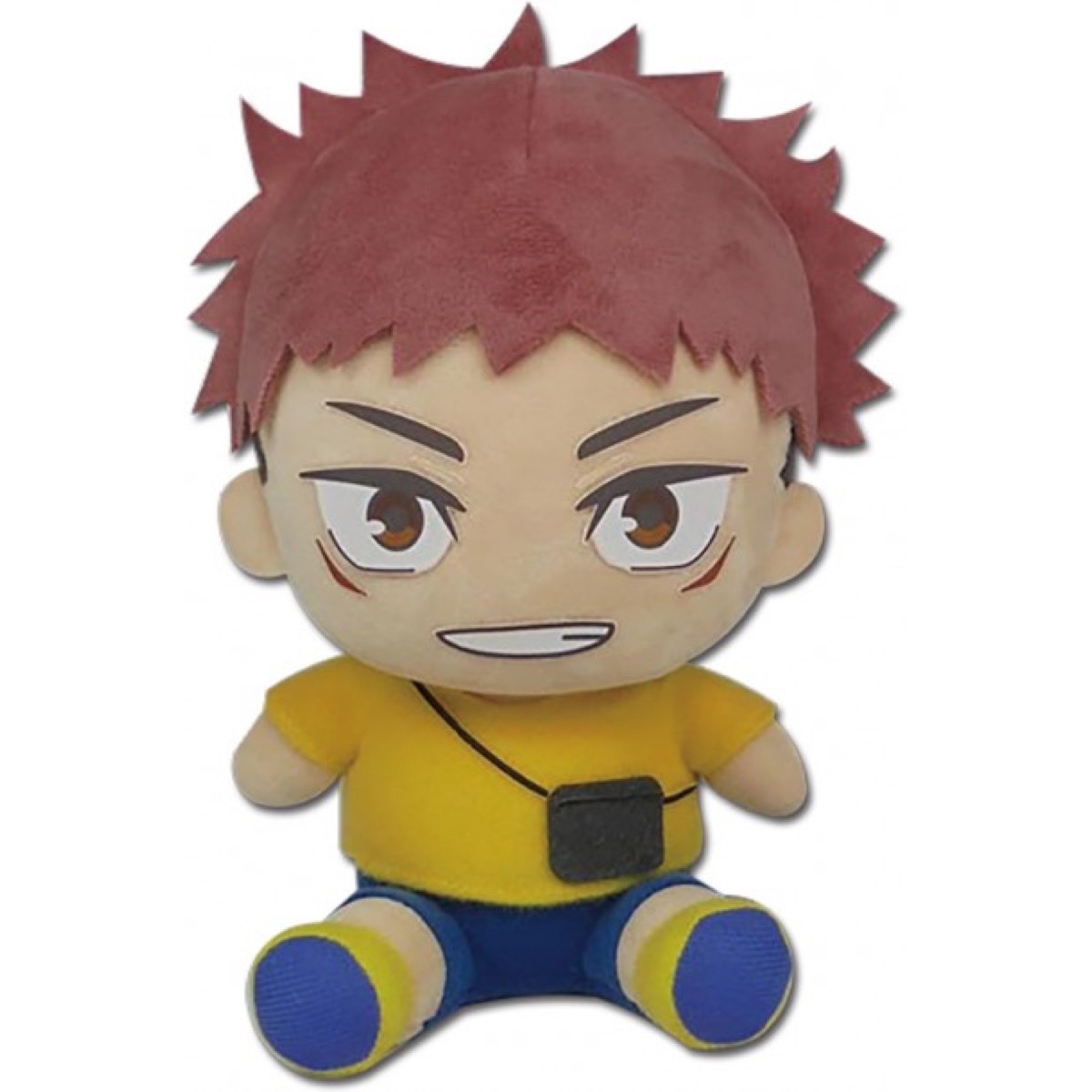 Jujutsu Kaisen Yuji Itadori Sitting Pose Plush | Anime and Things